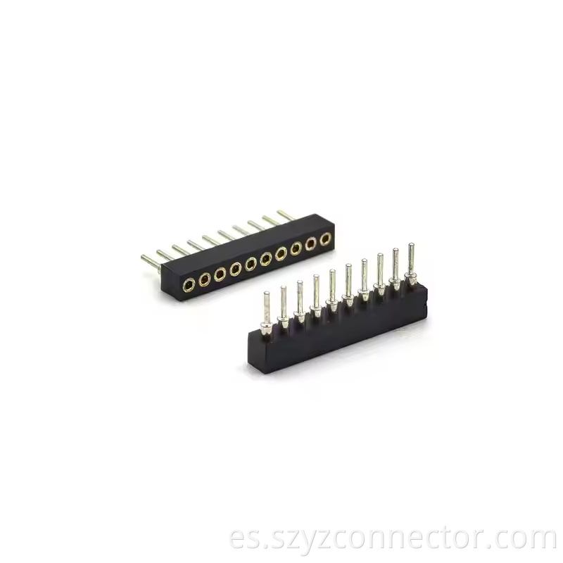 1.778mm Pitch Machined Female Header Straight H3.0mm 110P (4)